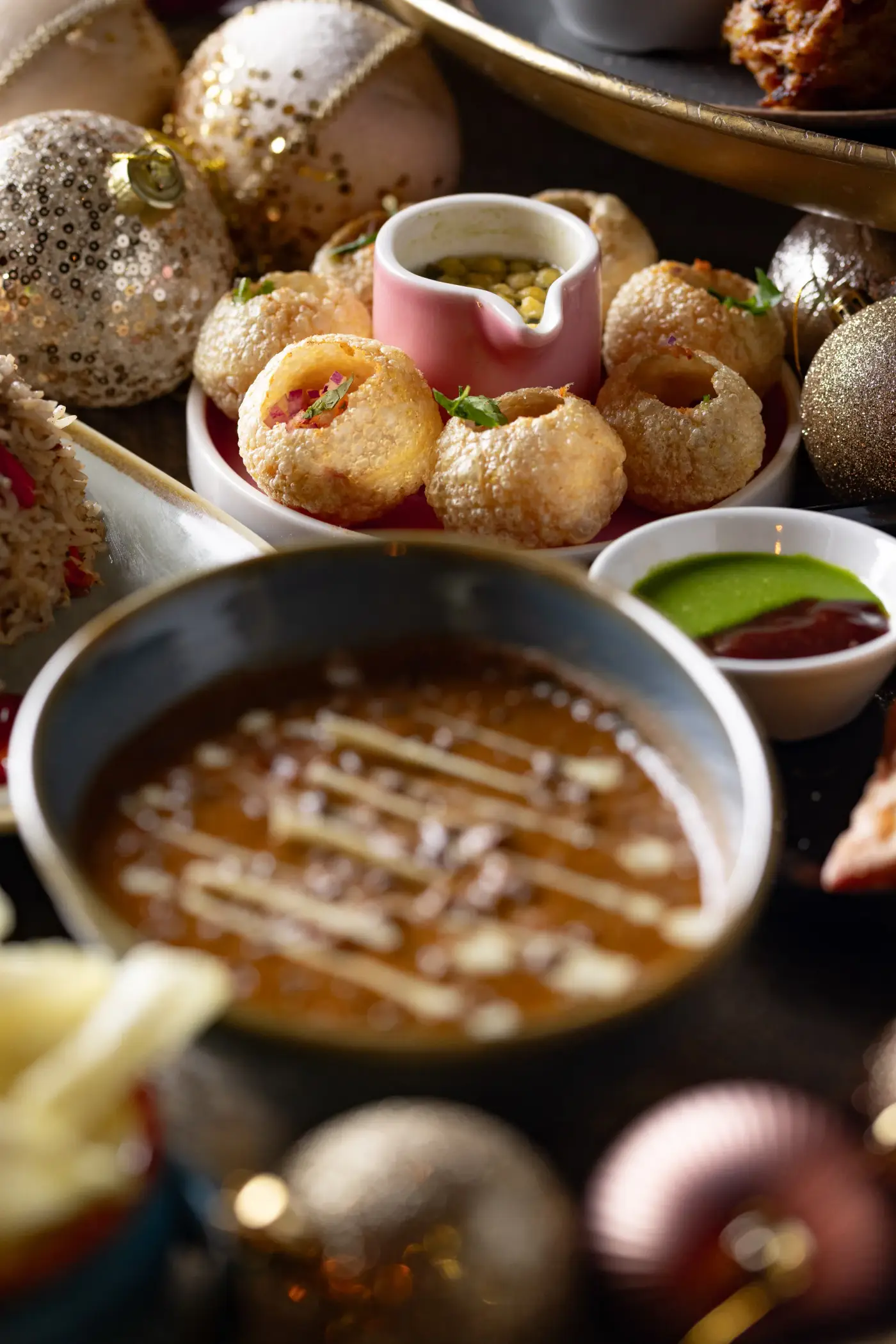 Warm dining atmosphere at Padharo Indian restaurant Southampton