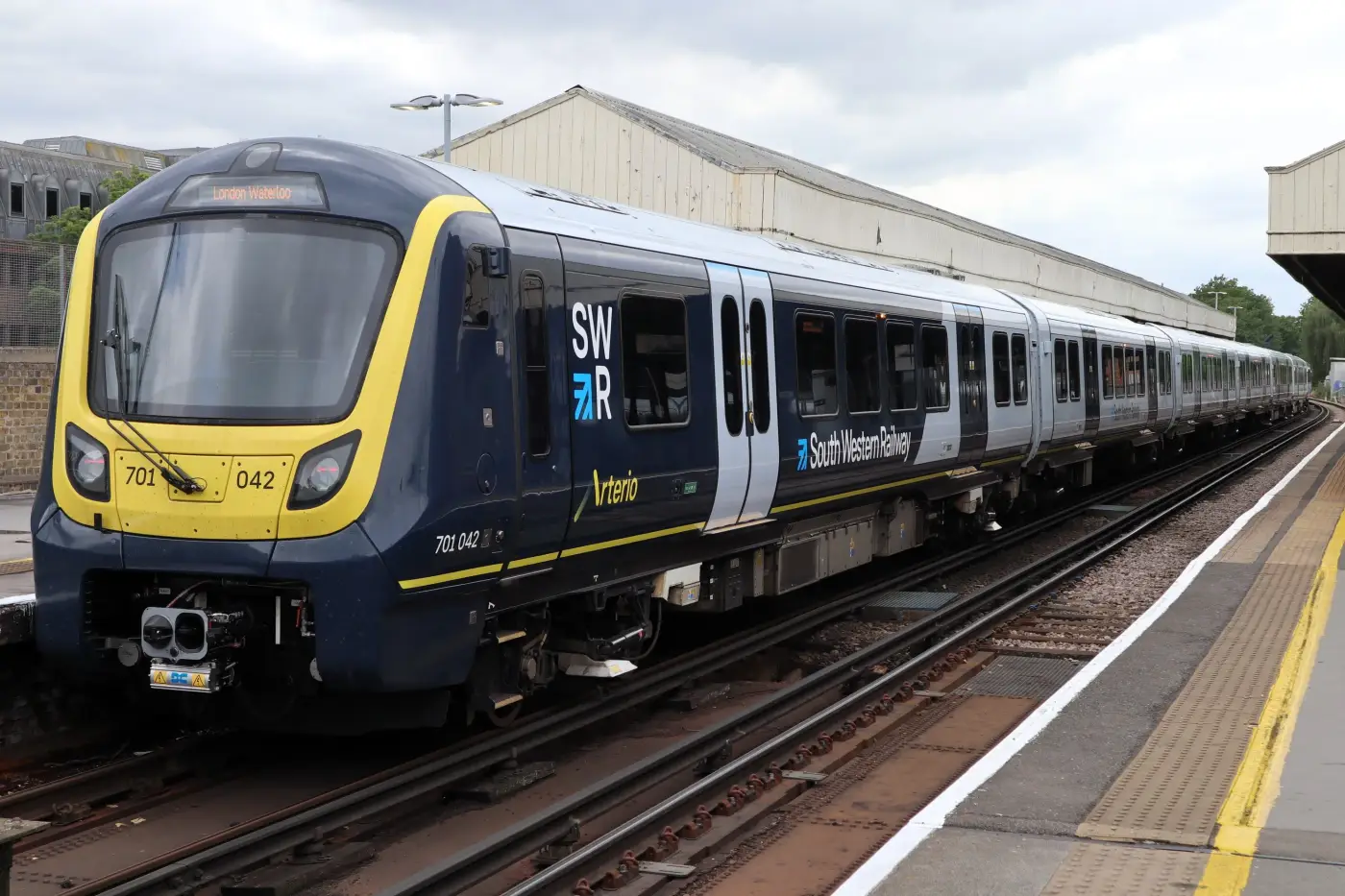 South Western Railway train - show your SWR ticket for 15% off food at Padharo